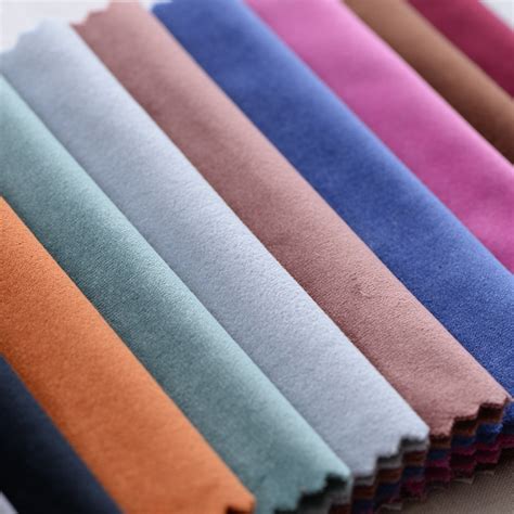 厂家直销淡咖色条纹不倒绒绒布系列针织面料服装面料厂家批发直销/供应价格 -全球纺织网