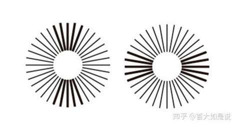 散光自测图图片