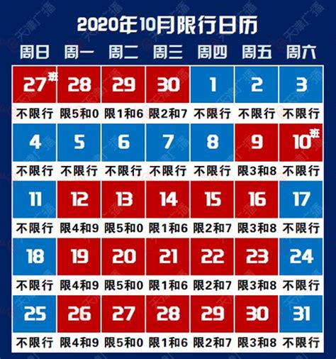 邯郸最新限号通知2020年10月