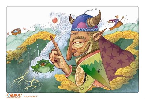 格林童话故事青蛙王子|插画|儿童插画|chahuarenschool - 原创作品 - 站酷 (ZCOOL)
