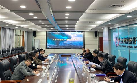 严昊主席与湖北省武汉市新洲区委书记会谈-太平洋建设