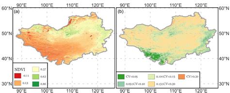 蒙古高原250m分辨率植被生长季NDVI年际时空变化数据集（2001-2021年）