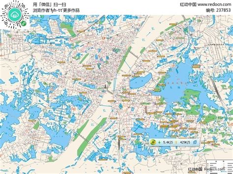 武汉市标准地图_武汉地图库_地图窝