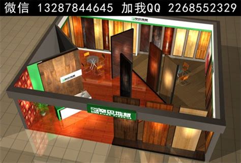 现代木地板展厅专卖店免费3d模型下载_ID11978685_3dmax免费模型-欧模网