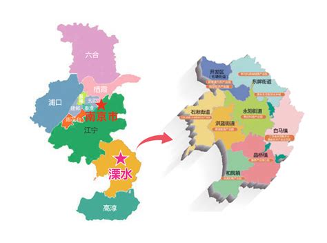 南京市溧水区行政区划地图 溧水区人口与经济教育发展_房家网