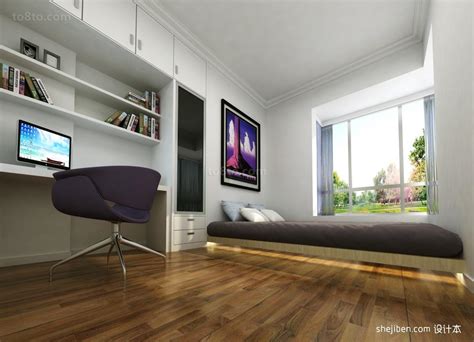 卧室与书房合二为一巧妙设计 充分利用空间又方便 - 本地资讯 - 装一网
