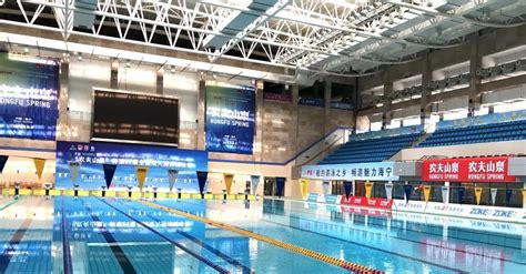 杭州奥体中心主体育馆、游泳馆竣工-人民图片网