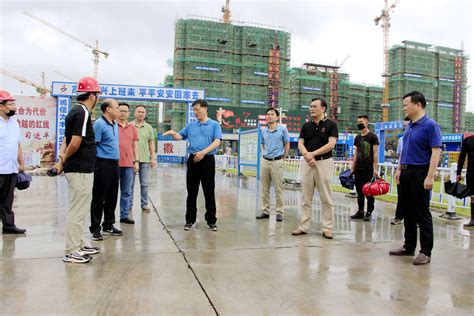 杨瑞明赴城建重点项目工地督查防汛、防台风和疫情防控工作_天长市人民政府
