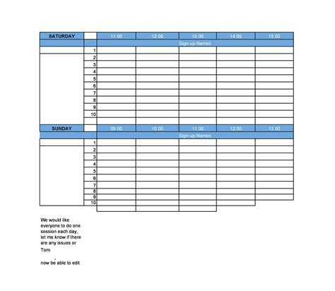 40 Sign Up Sheet / Sign In Sheet Templates (Word & Excel)