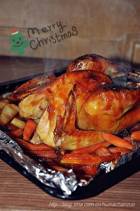 【圣诞烤鸡的做法步骤图，圣诞烤鸡怎么做好吃】虎妈尚菜_下厨房