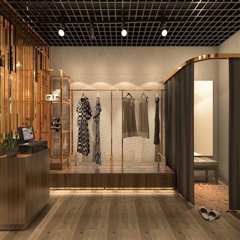 服装店设计——《睿》 - 效果图交流区-建E室内设计网