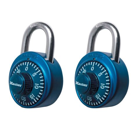 Master Lock 1-1/2" H x 1" W x 2-3/4" L Steel Dual Ball Bearing Locking ...