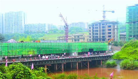 新建西河桥完成95%工程总量_城市_南房网·南充房产网