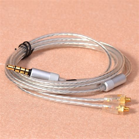 ie80s/ie40/A2DC/QDC单晶铜镀银耳机线mmcx0.78升级线2.5 4.4平衡-淘宝网