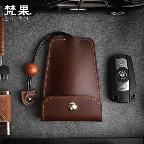 原创设计纯手工头层牛皮复古钥匙包全真皮钥图片