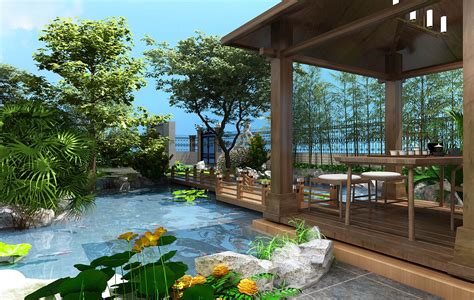 6个美丽的小庭院水景设计案例 - 成都一方园林绿化公司