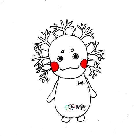 2022北京冬奥会吉祥物设计B|其他|其他|青枫2022 - 原创作品 - 站酷 (ZCOOL)