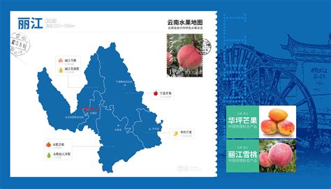 云南水果地图 各地州特色水果总览 2021版 黑米设计_黑米heimi-站酷ZCOOL
