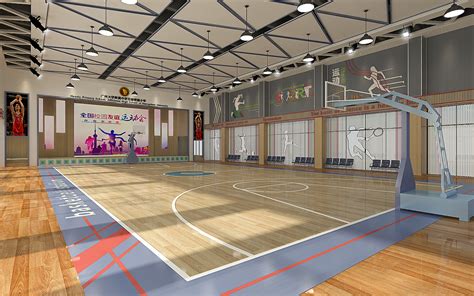 室内体育馆-校容样貌-南京市第十二初级中学