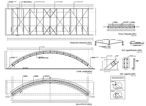 Curved Beam Cad Drawing With Download Free Dwg File Cadbull | Images ...