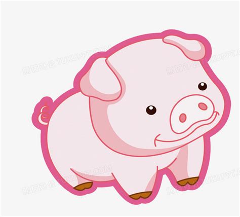 卡通可爱小猪趣味表情包素材免费下载 - 觅知网