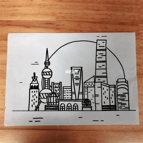 上海简笔画 上海简笔画图片