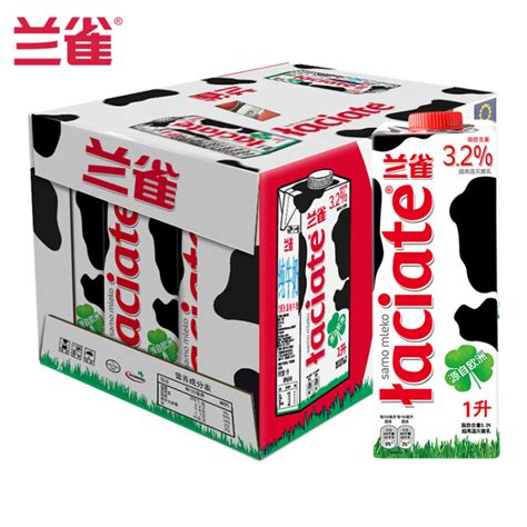 兰雀 经典系列 全脂纯牛奶 1L*12盒整箱装 欧洲原装进口 早餐奶【图片 价格 品牌 评论】-京东