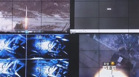 朝鲜中央电视台公开发射“光明星3号”时的部分画面 - 神秘的地球 科学|自然|地理|探索