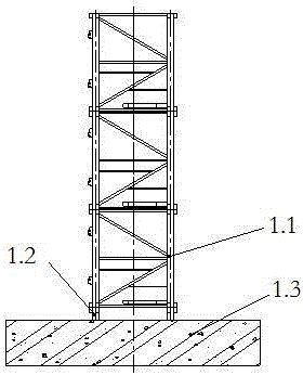 底梁结构、底架以及移动塔式起重机的制作方法