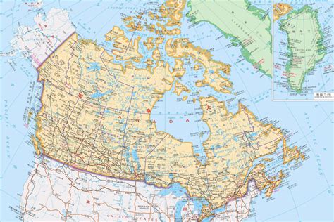 加拿大地图全攻略，快来看看！