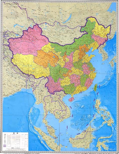 新版竖版中国地图_中国地图查询