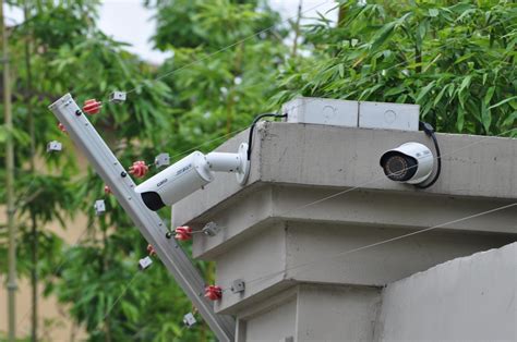 海康威视小区网络高清视频安防监控施工案例