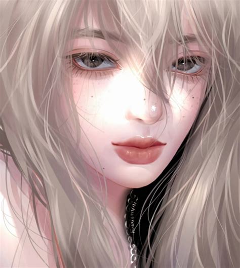 非主流手绘女生头像