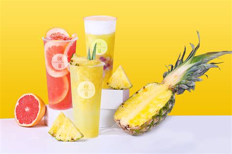 凤梨季饮品摄影海报设计|平面|海报|GREEN酱 - 原创作品 - 站酷 (ZCOOL)