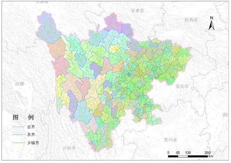 1950年四川行政区划地图（四个独立的行政区） - 城市论坛 - 天府社区