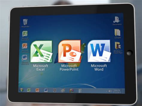 Microsoft Office for iPad apps are free, but it