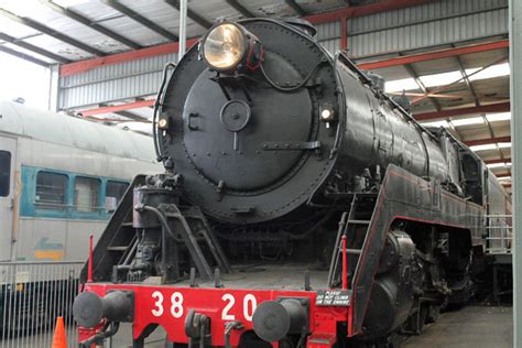 Preserved Steam Locomotives Down Under - 3820