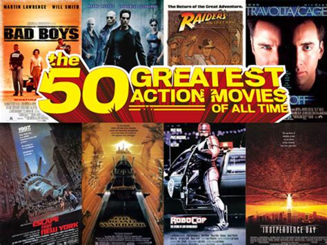 Top 10 Action Movies of All Time - Gazette Review