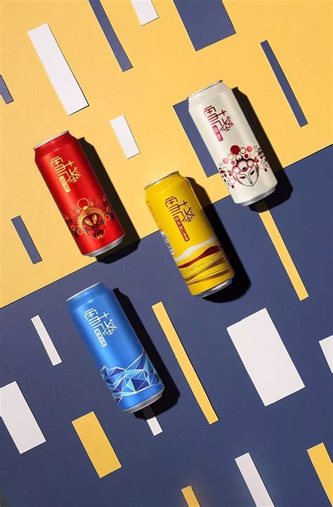 雪花啤酒发布全新概念品牌LOGO和包装_深圳VI设计-全力设计