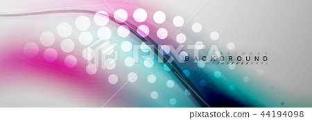 Smooth flowing wave motion concept background - Stock Illustration ...