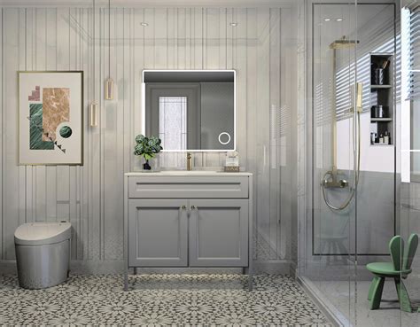 不锈钢浴室柜•BK-YS014 - 邦克不锈钢橱柜