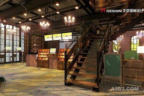 河南鹤壁卡米欧咖啡餐饮设计案例 - 餐饮空间 - 北京海岸设计作品案例
