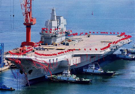 外媒称中国首艘国产航母海试在即，时间或定在这一天——|国产航母|航母|A型_新浪新闻