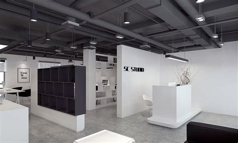 现代极简主义家具展厅设计|空间|展示设计 |森创空间设计 - 原创作品 - 站酷 (ZCOOL)