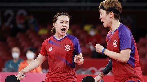 历史性突破！中国香港乒乓球女团3-1逆转战胜德国 夺得铜牌_高清1080P在线观看平台_腾讯视频