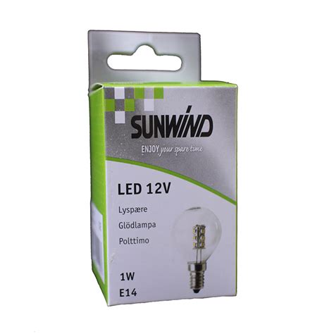 LED-pære - E14, 1 watt - Hyttespesialisten