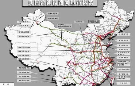 京津冀高铁规划图2020,河北高铁规划线路图,河北新建高铁规划图_大山谷图库