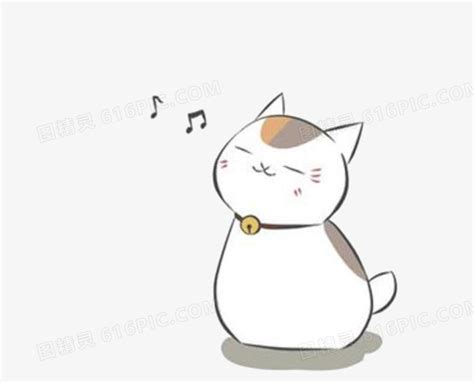 听音乐的猫图片免费下载_PNG素材_编号1l0i5q9r1_图精灵