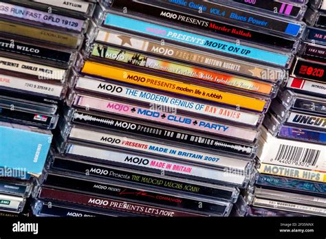 Heap of CDs and DVDs Stock Photo - Alamy