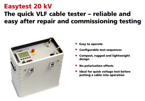 电缆测试仪EasyTest 20 kV